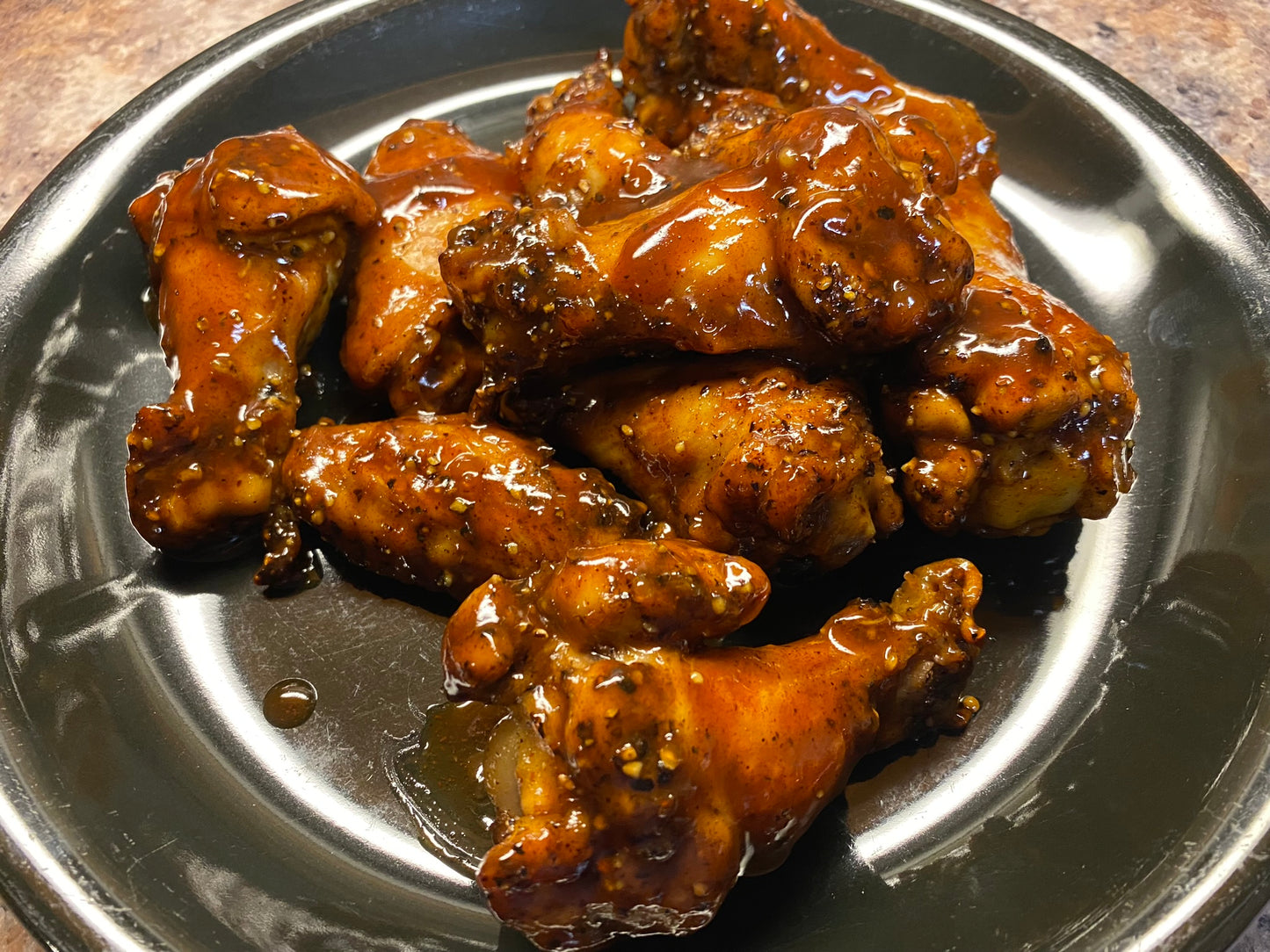 Root Beer Chicken Wings