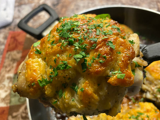 Cheddar Ranch Baked Chicken