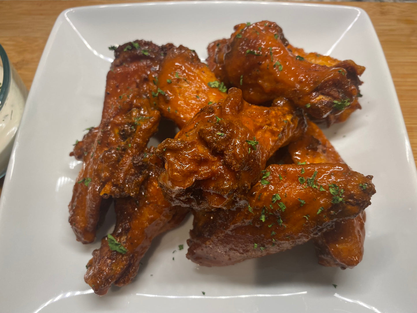 Non-Breaded Buffalo Ranch Chicken Wings